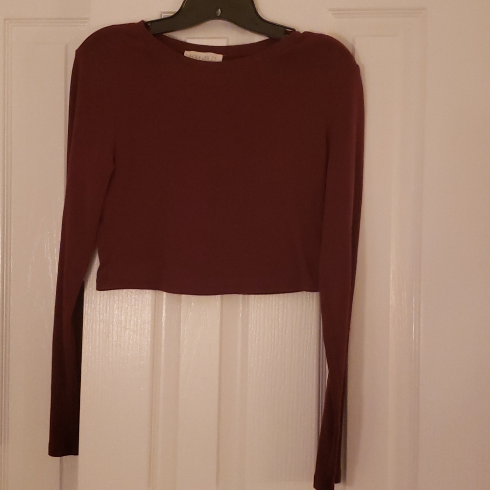Long Sleeved crop top!